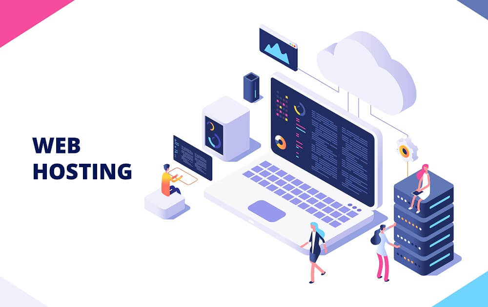 Cloud web hosting servers ensuring speed, scalability, and reliable performance for websites
